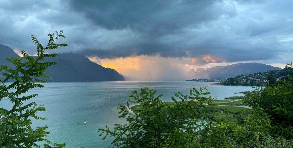 La meteo et le climat a Aix les bains