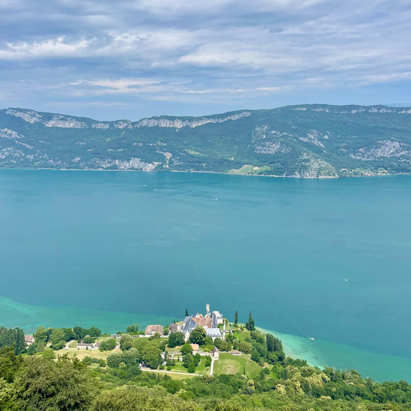 Belvedere d'ontex et abbaye d'hautecombe